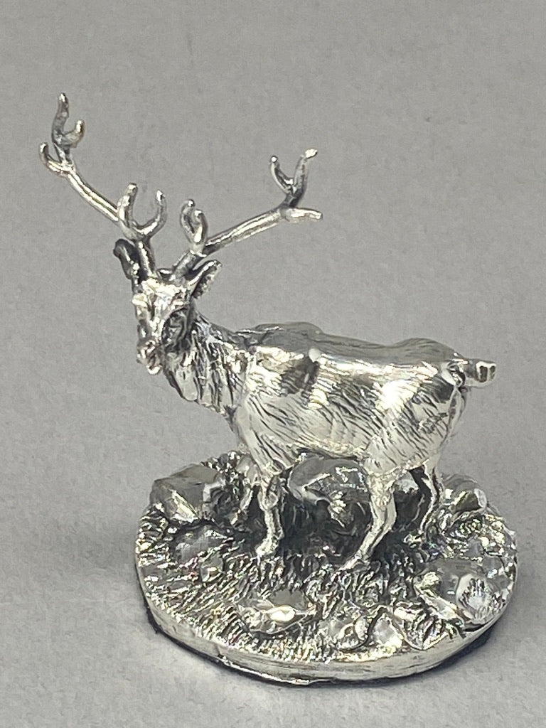 Sterling Silver Stag