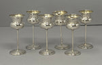Load image into Gallery viewer, Antique Silver Set of Six Cups
