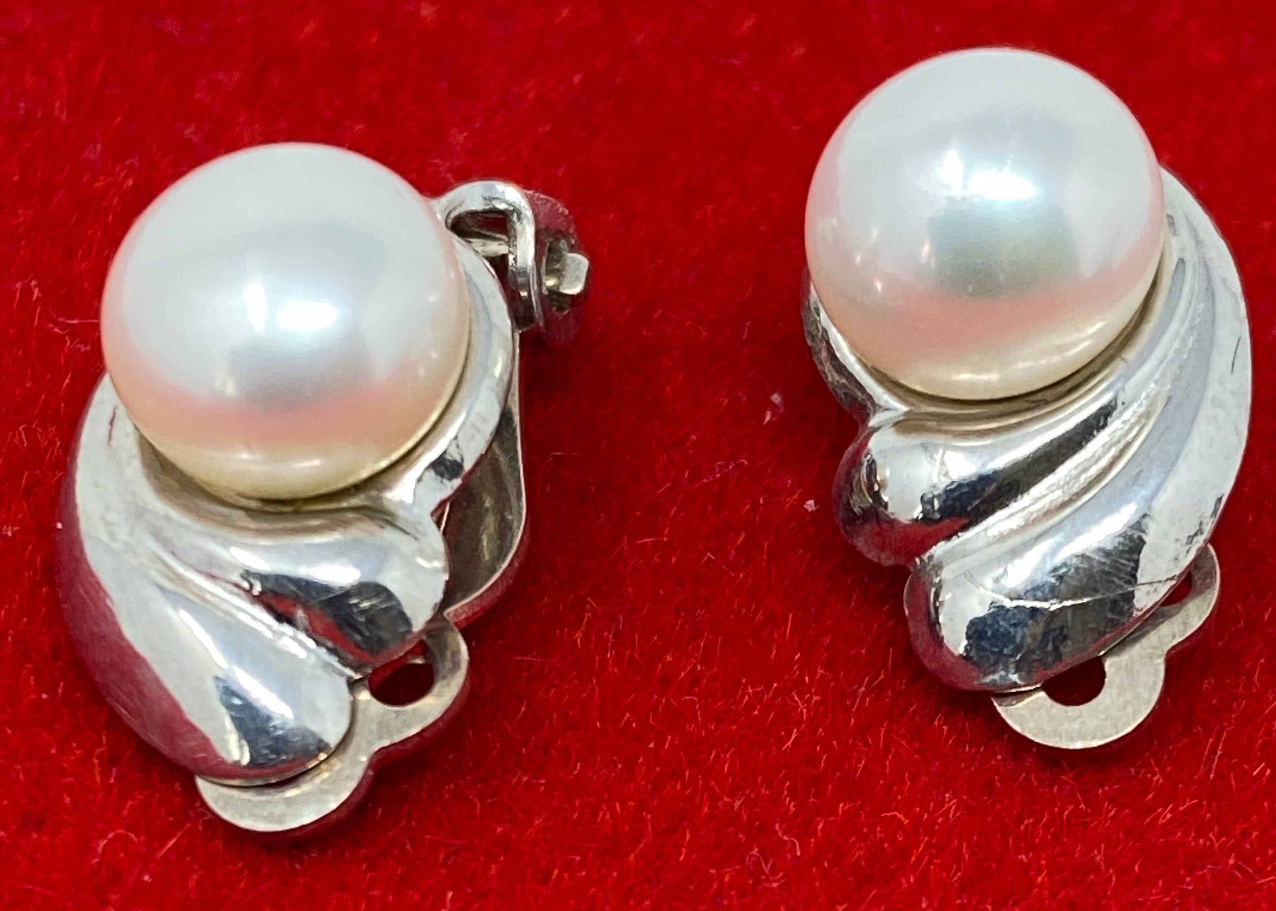 Freshwater Pearl Clip On Earrings