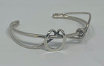 Load image into Gallery viewer, Silver Twisted Bangle
