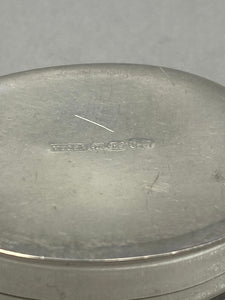 Sterling Silver Oval Pill/Trinket Box