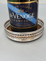 Load image into Gallery viewer, Sterling Silver Pierced Wine Coaster
