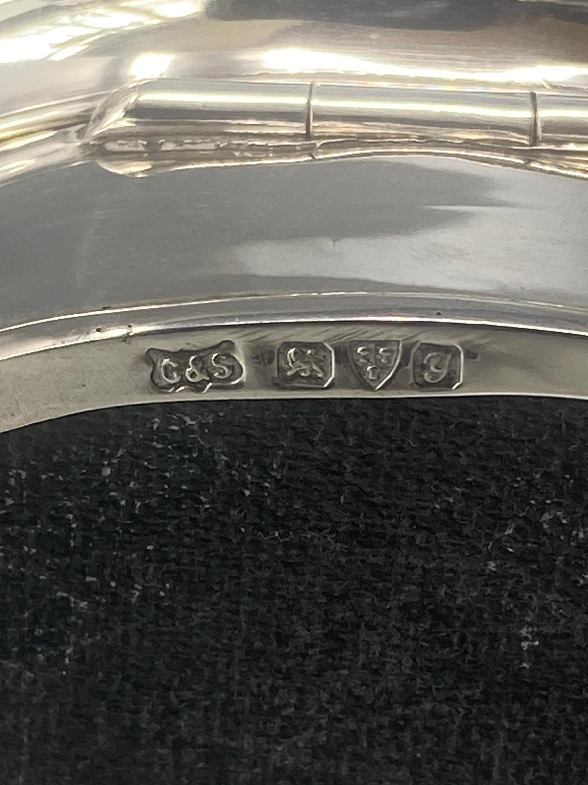 Antique Sterling Silver Trinket/Ring Box Hallmarked : Chester 1924