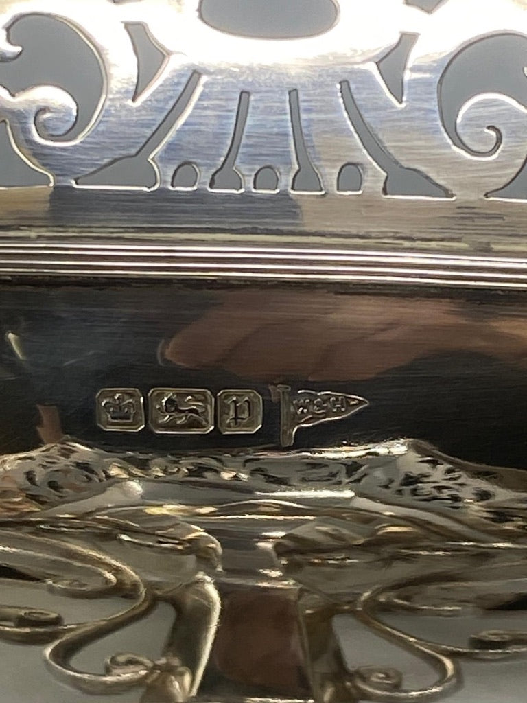 Antique Sterling Silver Centrepiece by Walker & Hall