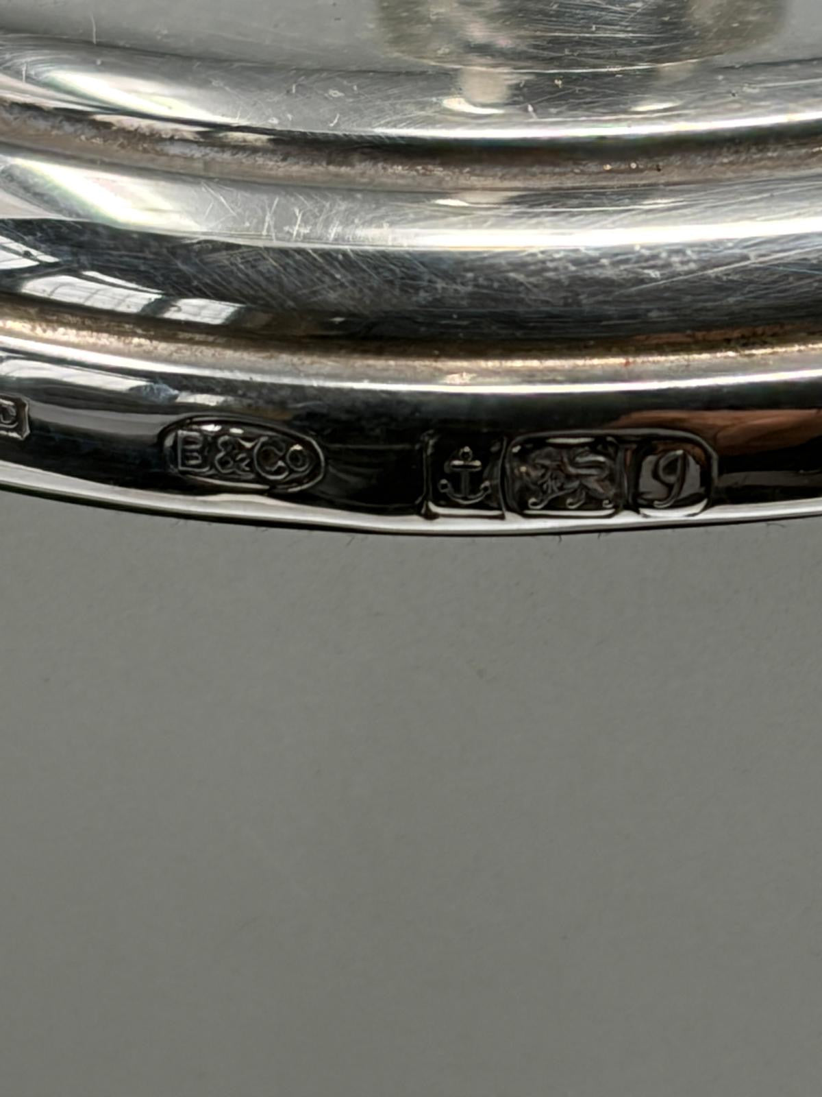 Pair of Sterling Silver Candlesticks