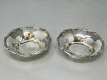 Load image into Gallery viewer, Pair of antique sterling silver sweet/trinket dishes made by Aide Brothers
