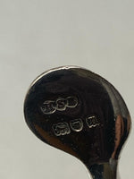 Load image into Gallery viewer, Antique Sterling Silver Wishbone Sugar Tongs
