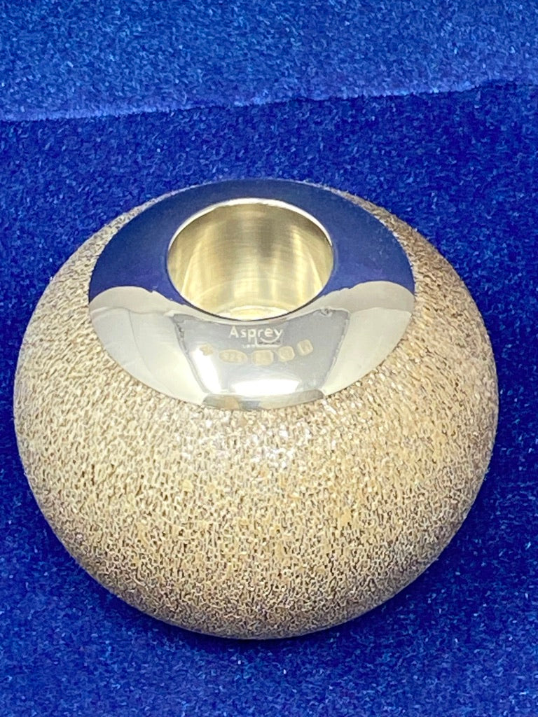 Asprey & Co Silver Mounted Art Deco Style Match Striker