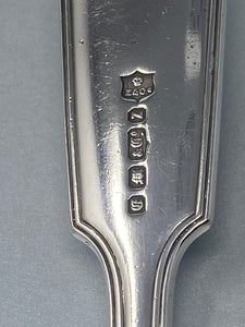 Pair of Antique Victorian Silver plated Fish Servers by Elkington & Co - circa 1870