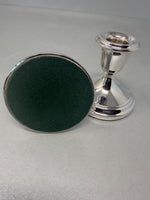 Load image into Gallery viewer, Pair of Sterling Silver 7.25cms / 2.75 inchs Candlesticks

