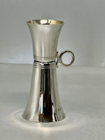 Load image into Gallery viewer, Sterling Silver Double Jigger Bar Measure - never been used
