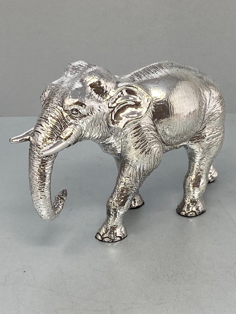 Silver Elephant Model