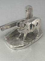 Load image into Gallery viewer, Sterling Silver Pig - fully Hallmarked
