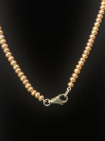 Load image into Gallery viewer, Sterling Silver &amp; Pink Sea Pearl Necklace
