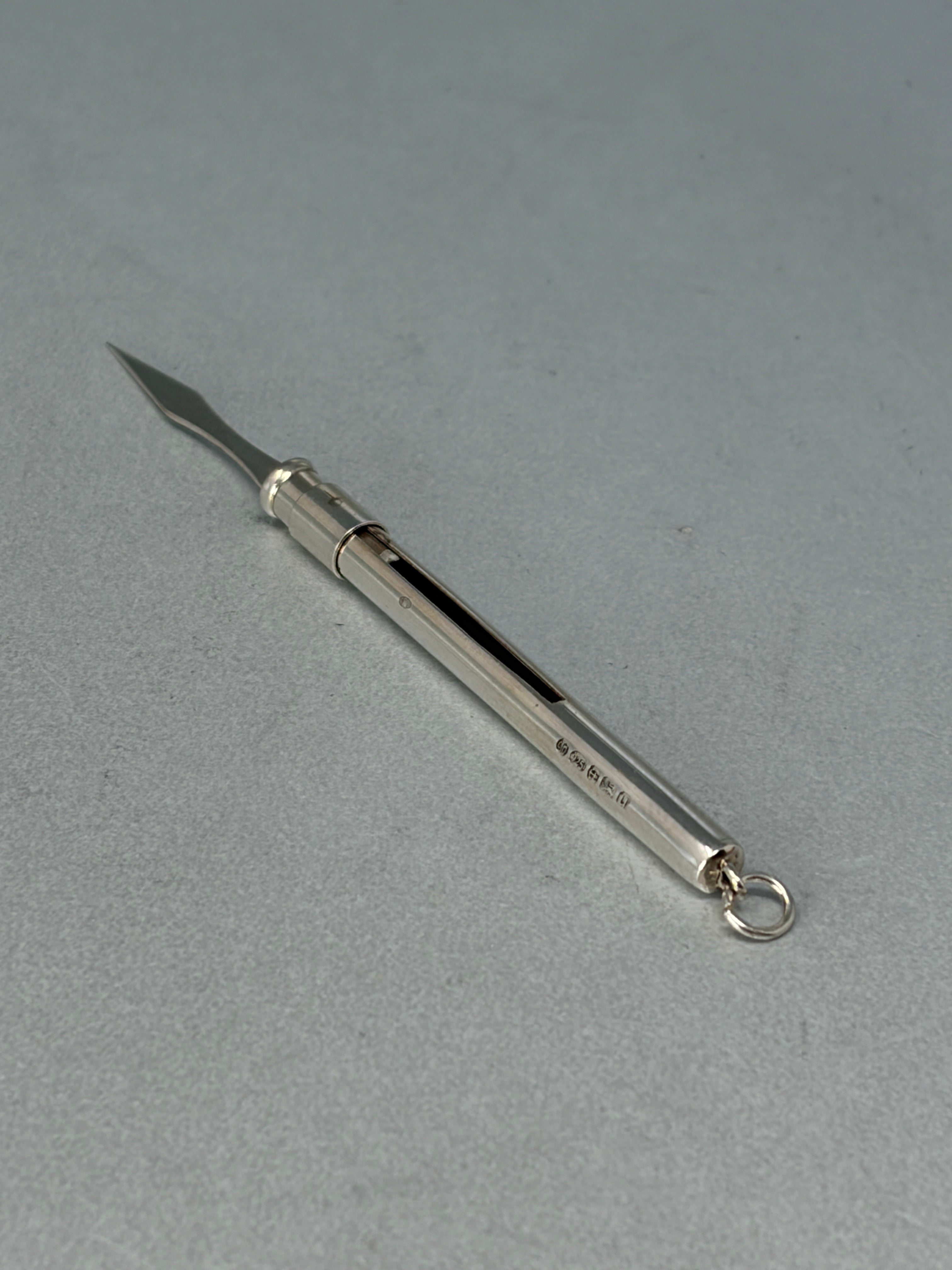 Plain Sterling Silver Toothpick