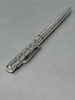Load image into Gallery viewer, Sterling Silver &amp; Arts &amp; Crafts Style Biro with Feature Hallmark
