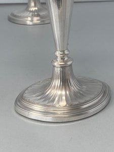 Pair of Antique Old Sheffield Candlesticks circa 1770