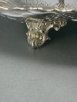 Load image into Gallery viewer, Antique Victorian Silver Plated Swing Handle Basket
