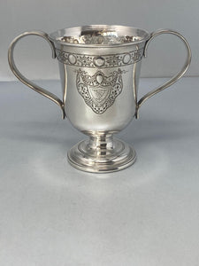 Antique Georgian Old Sheffield Loving Cup in fantastic condition - circa 1770