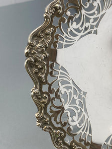 Silver Pierced Dish
