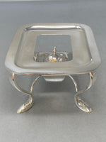 Load image into Gallery viewer, Antique Victorian Silver Plated Kettle/Teapot onStand with Lamp
