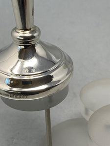 Sterling Silver Vase with Shaped Top