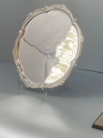 Load image into Gallery viewer, Antique Silver Plated Salver
