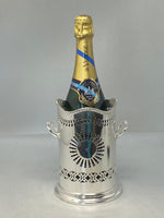 Load image into Gallery viewer, Antique Victorian Silver Plated Bottle Holder/Syphon Stand
