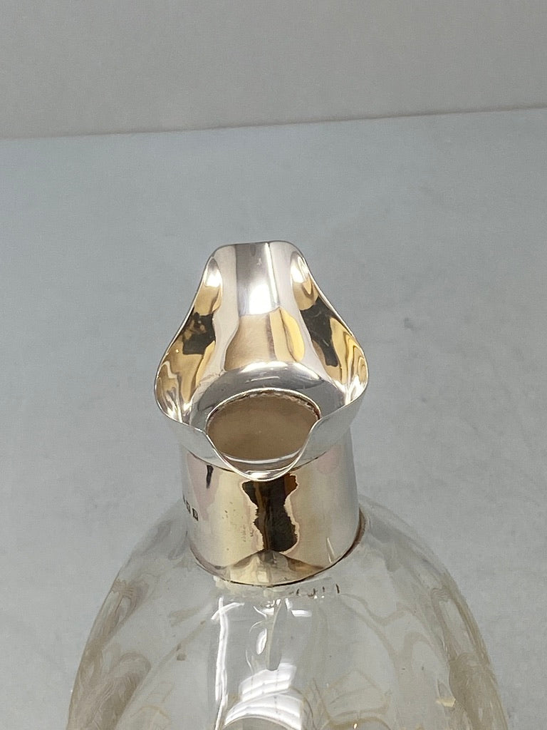 Sterling Silver Double Spout Decanter