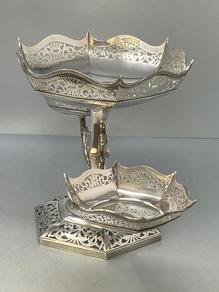 Antique Sterling Silver Centrepiece by Walker & Hall