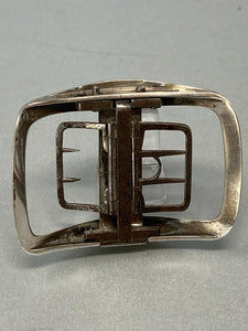 Pair of Victorian Sterling Silver Buckles