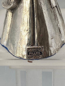 Set of Four Sterling Silver Handbag miniatures/models vb Country Artist