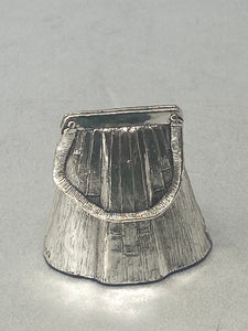 Silver Miniature Handbag - Bond Street