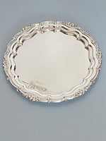 Load image into Gallery viewer, Antique Silver Plated Salver
