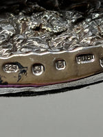 Load image into Gallery viewer, Sterling Silver Highland Cattle Model - full english hallmark
