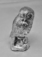 Load image into Gallery viewer, Sterling Silver Owl Model - full english hallmark
