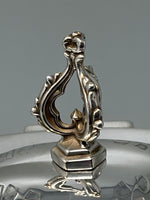 Load image into Gallery viewer, Antique Victorian Silver Plated Oval Biscuit Box by Hukin &amp; Heath
