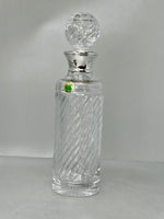 Load image into Gallery viewer, Sterling Silver and Crystal Decanter
