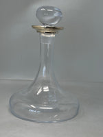 Load image into Gallery viewer, Sterllng Silver and Glass Decanter

