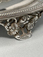 Load image into Gallery viewer, Antique Victorian Silver Plated Oval Biscuit Box by Hukin &amp; Heath
