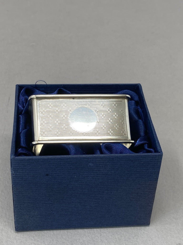 Silver Napkin Ring