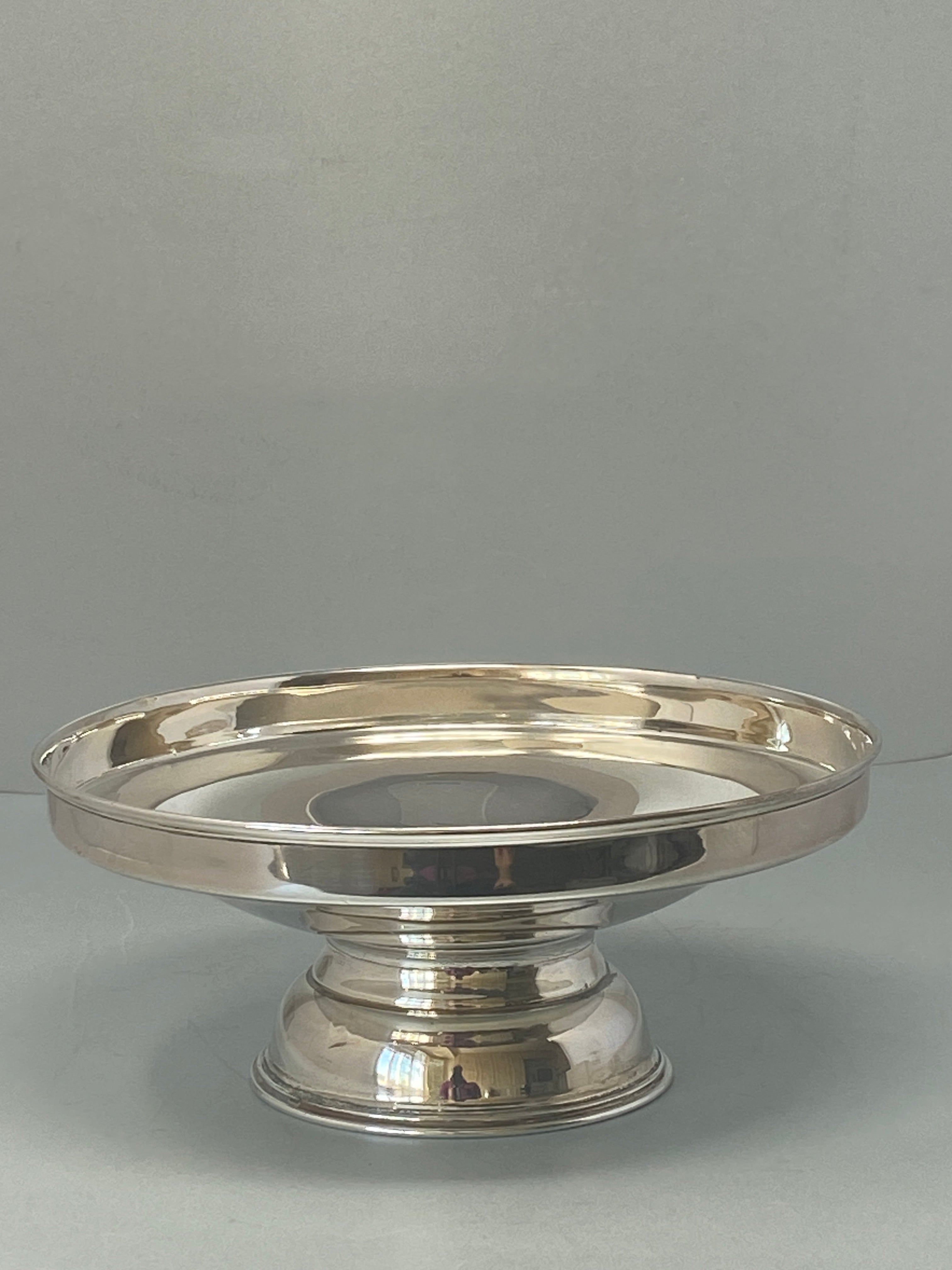 Antique Silver Plated Comport