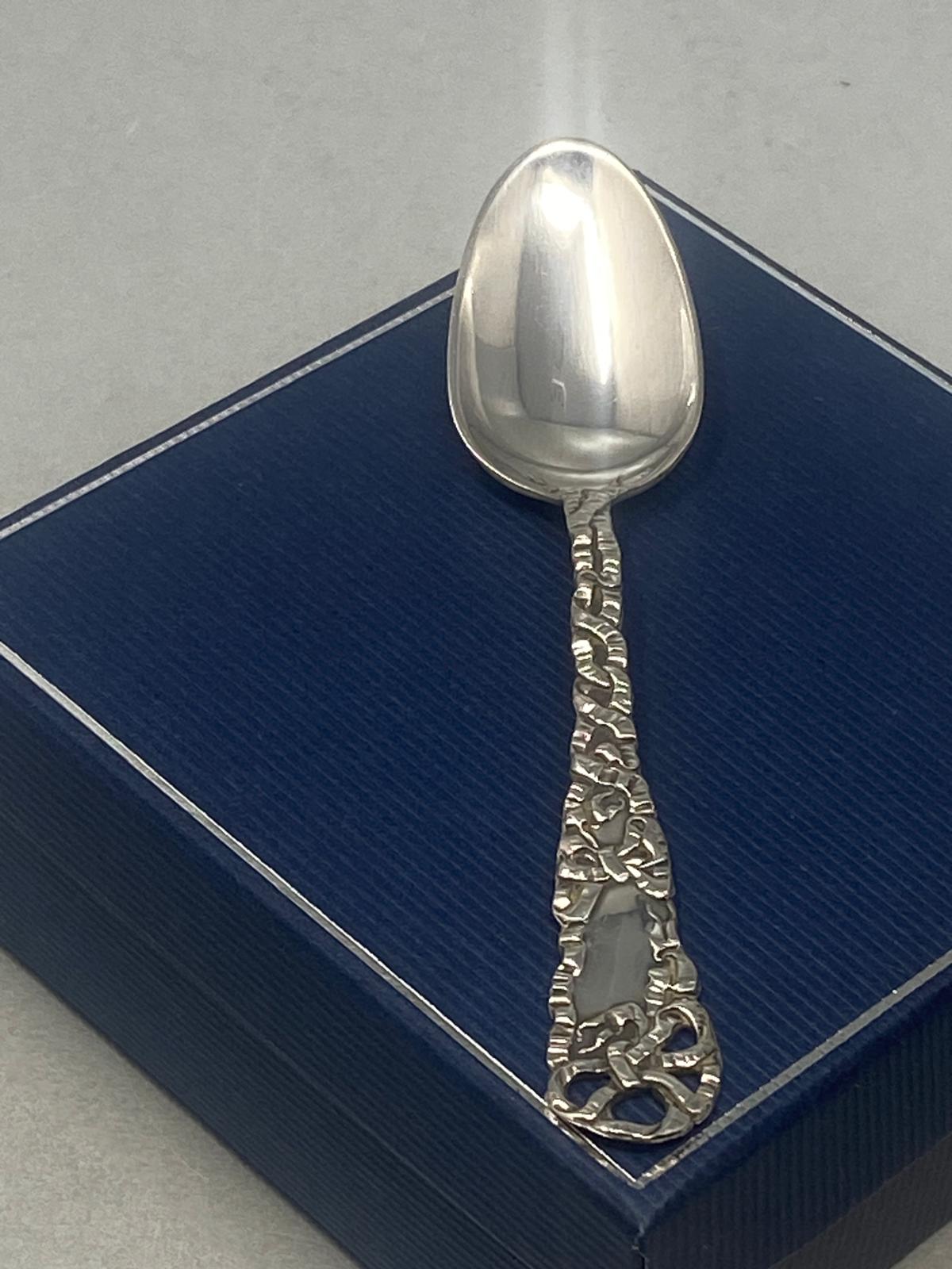 Sterling Silver Childs Spoon in Case