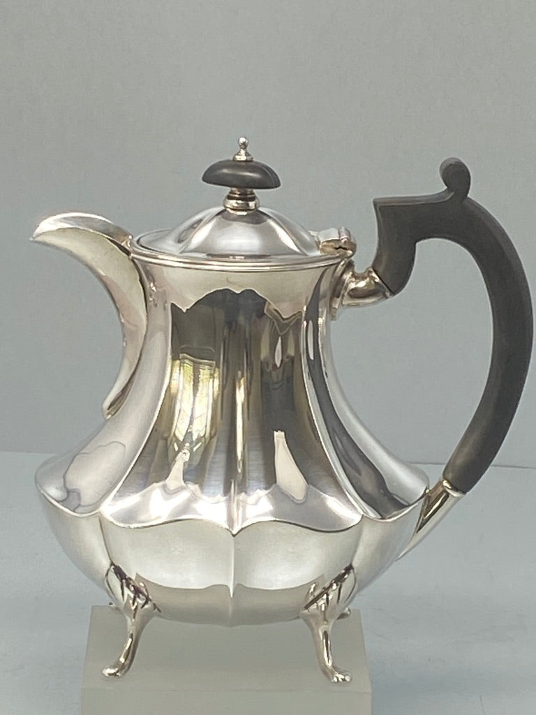 Antique Silver Plated Four Piece Tea & Coffee Set