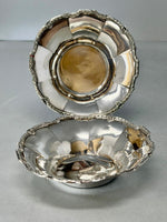 Load image into Gallery viewer, Pair of antique sterling silver sweet/trinket dishes made by Aide Brothers
