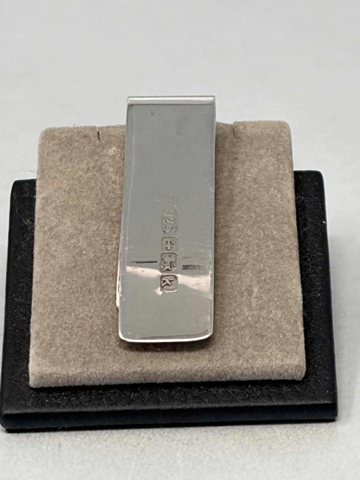 Sterling Silver Feature Hallmark Money Clip