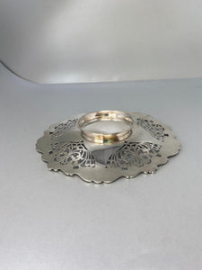 Silver Pierced Dish
