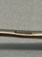 Load image into Gallery viewer, Antique Silver Plated Leaf Spoon
