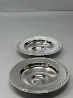 Load image into Gallery viewer, Pair of Sterling Silver Armada Dishes by Comyns
