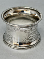 Load image into Gallery viewer, Antique Victorian Sterling Silver Napkin Ring
